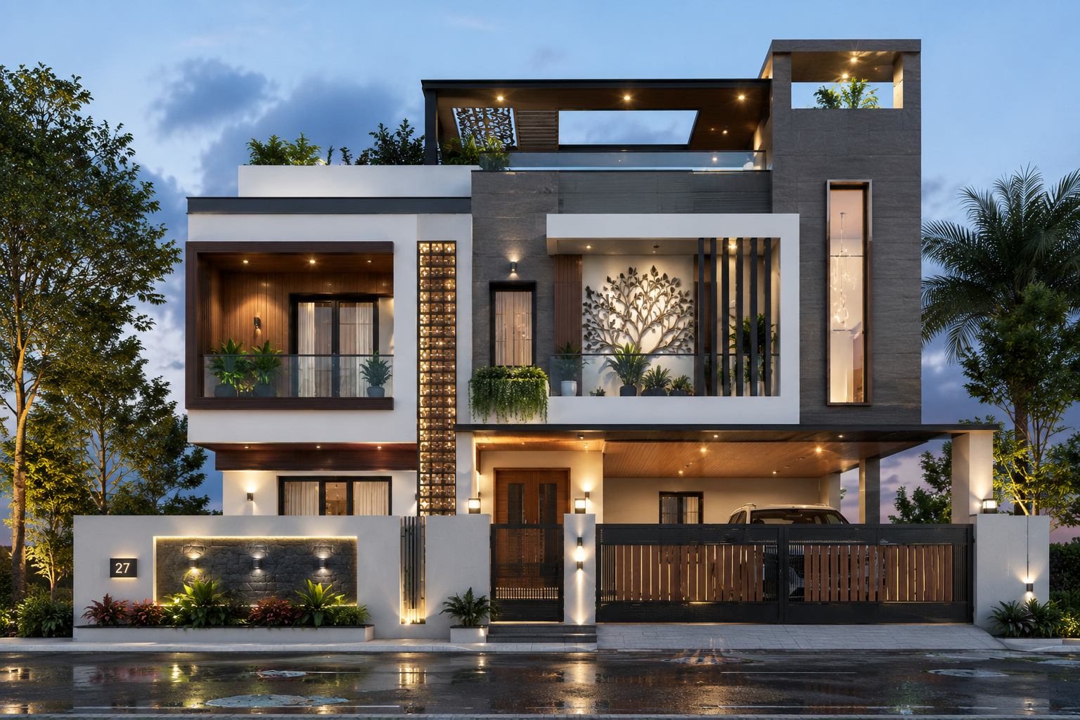Modern Residence in Coimbatore